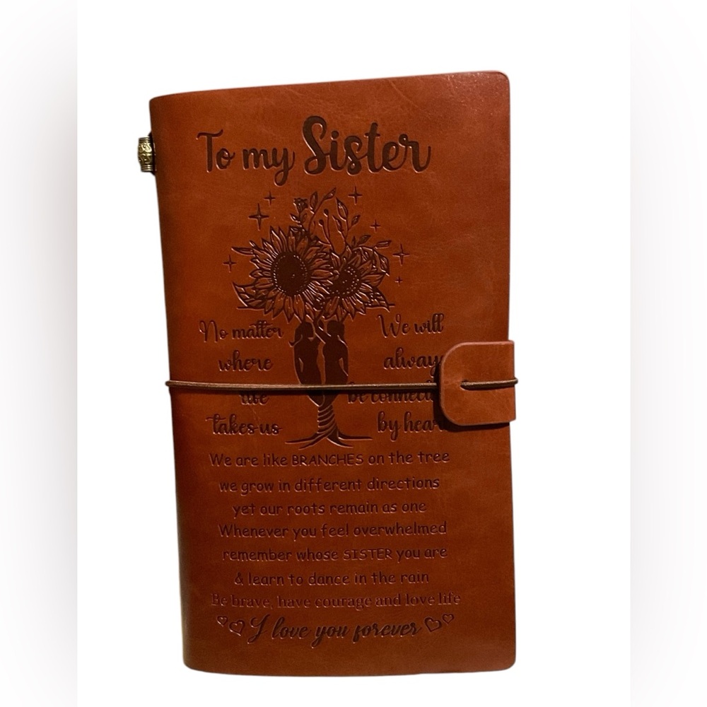 Faux Leather Sketchbook Journal *Size: approx.20x12cm/7.87x4.7…CHOOSE 1 journal - Picture 12 of 16
